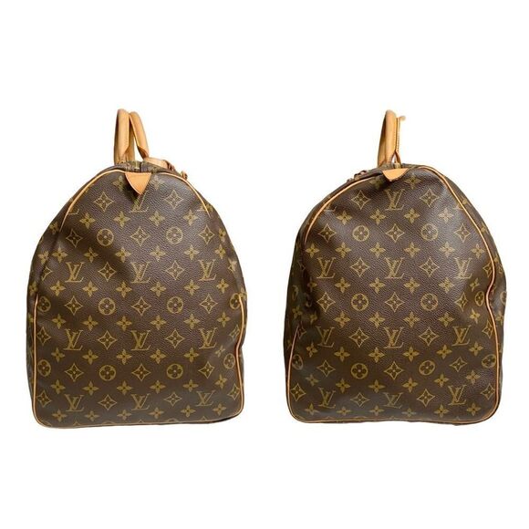 LOUIS VUITTON Monogram Keepall 55 Travel Bag 🧳 LV 29 - Picture 14 of 17